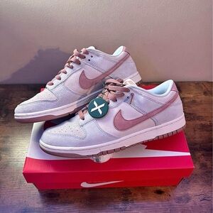 Fossil rose nike dunks